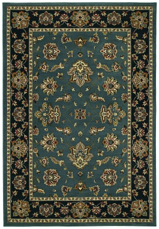 Oriental Weavers Ariana 623H3 12x15  Rectangle - Blue/ Black-Polypropylene