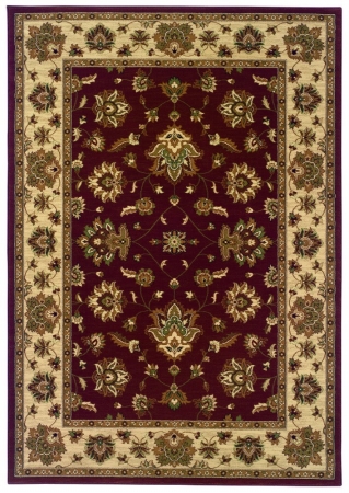 Oriental Weavers Ariana 623V3 12x15 Rectangle - Red/ Ivory-Polypropylene