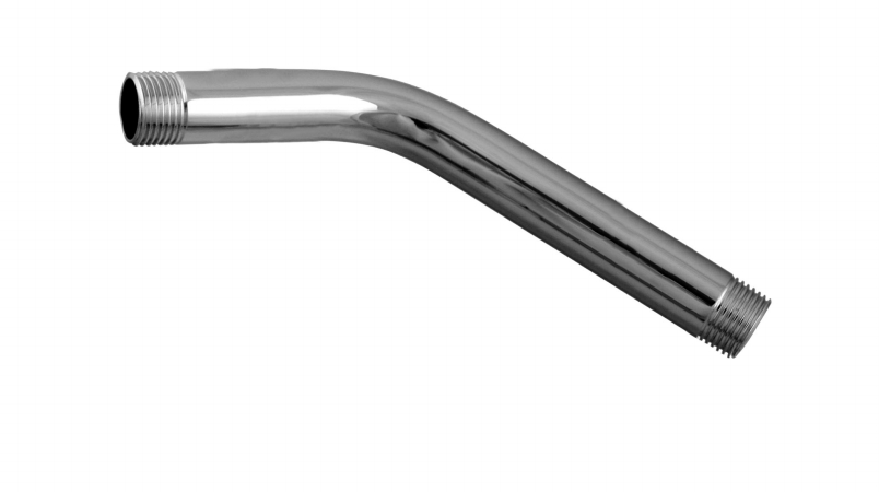 D301-50 .5 in. x 8 in. Shower Arm - Powder Coat White -  Westbrass