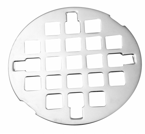 Picture of Westbrass D318-07 Casper Snap-in Shower Strainer - Satin Nickel