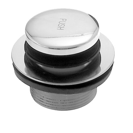 Tip Toe 1-3/8" NPSM Fine Thread Bath Drain in Polished Brass
