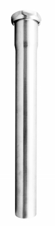 Slip Joint Extension Tube - Polished Nickel - 12 in. - Durable Brass Construction