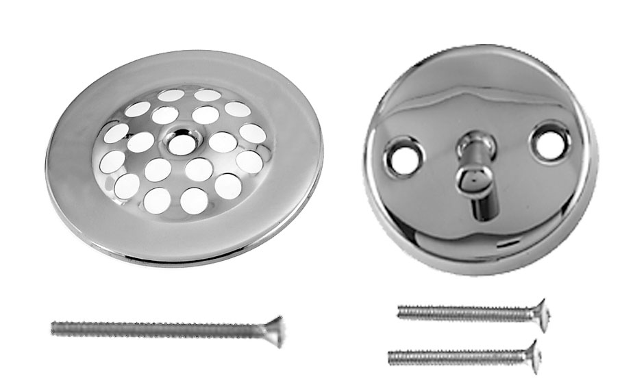 Trip Lever Trim Set with Screws - PVD Polished Brass