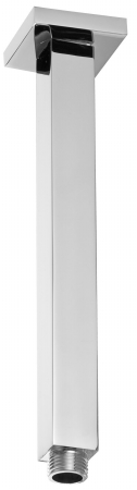 D3609S-26 Square Ceiling Shower Arm and Flange - Polished Chrome