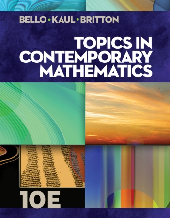 Picture of Cengage Learning 1133107427 Topics in Contemporary Mathematics - Bound Book