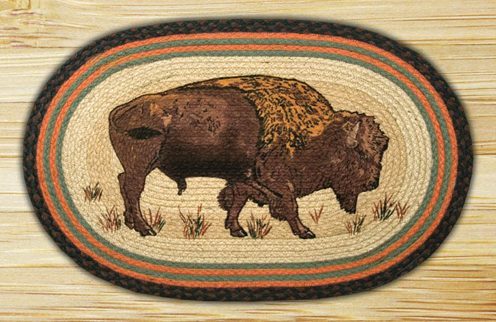 Picture of Capitol Importing 65-240B Buffalo - 20 in. x 30 in. Oval Patch