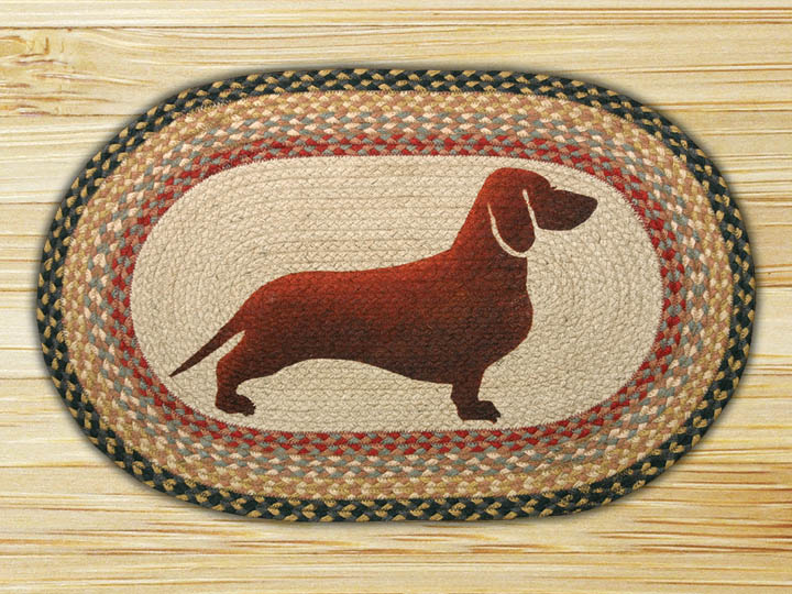 Picture of Capitol Importing 65-057D Dachshund - 20 in. x 30 in. Oval Patch