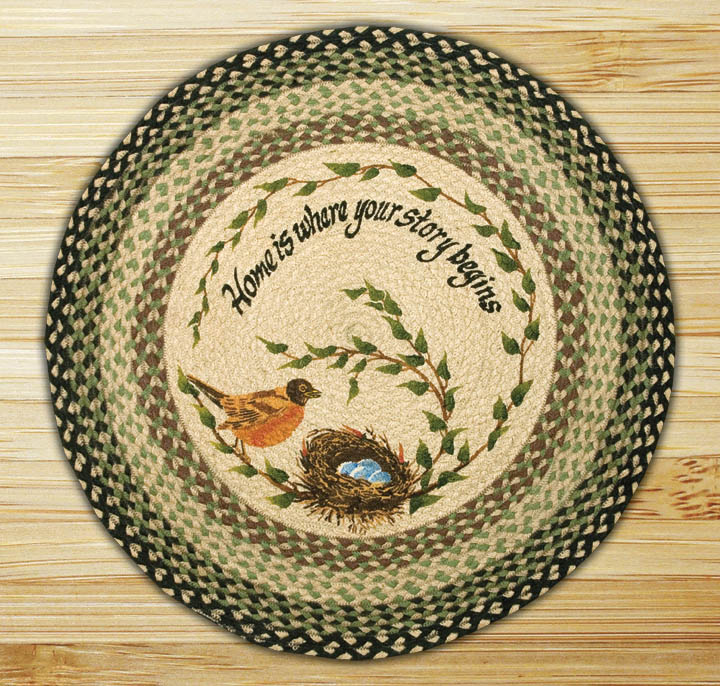Capitol Importing  Robins Nest - 27 in. x 27 in. Round Patch