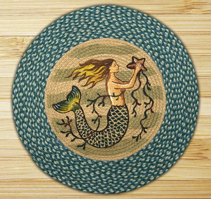 Picture of Capitol Importing 66-245M Mermaid - 27 in. x 27 in. Round Patch