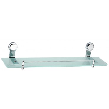 24 in. Bathroom Shelf - Satin Nickel