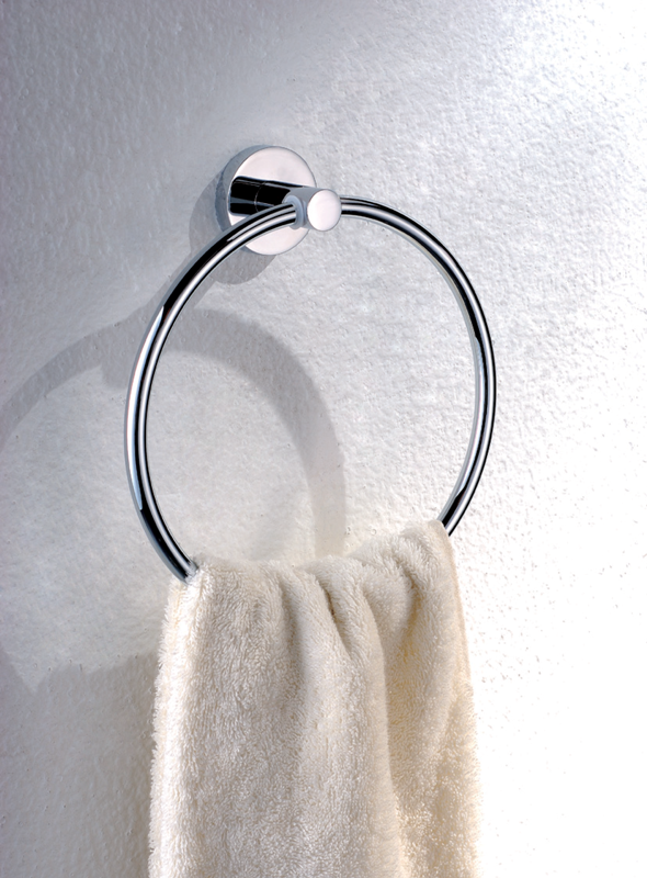 Round Towel Loop - Stainless Steel