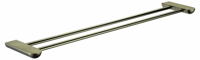 Dawn Kitchen & Bath 95010102BN Double Towel Rail - Brushed Nickel
