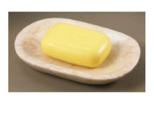 Picture of EVCO International 74717 Champagne Marble Panda Soap Dish