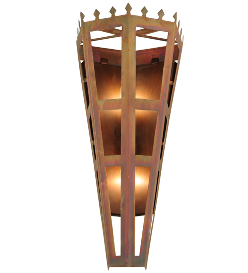 123235 7.5 in. W Woolf Octagon Wall Sconce