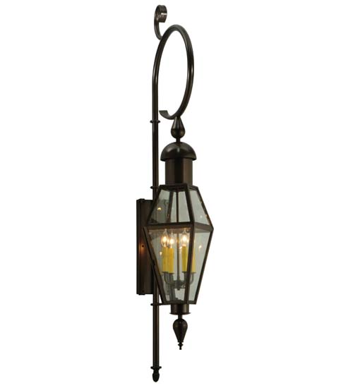125505 12 in. W August Lantern Wall Sconce