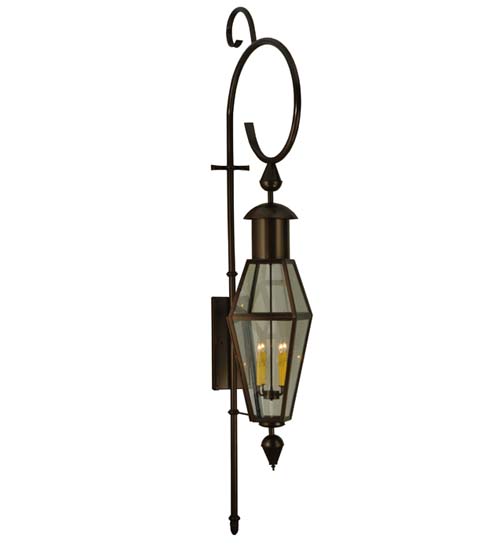 125506 18 in. W August Lantern Wall Sconce
