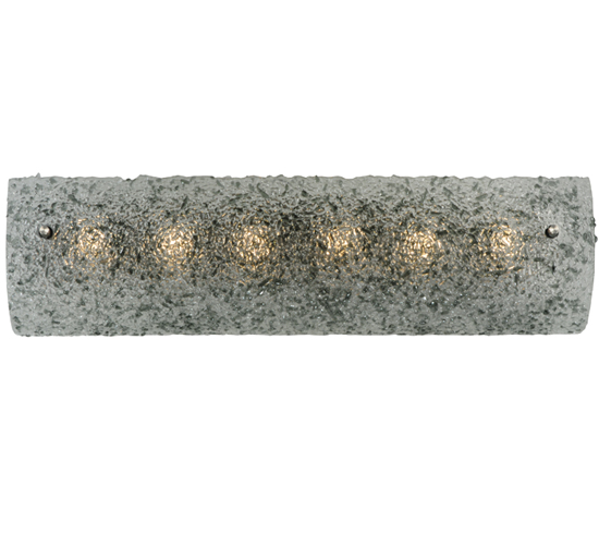131702 31 in. W Moonscape Fused Glass Vanity Light
