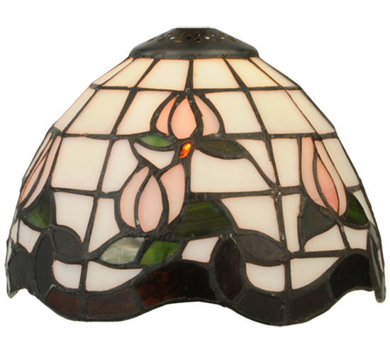 Picture of Meyda 132324 4.75&quot;H x 7&quot;W Roseborder Shade Light