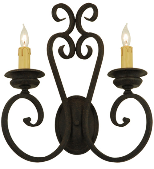 134703 15.5 in. W Fernando 2 Light Wall Sconce