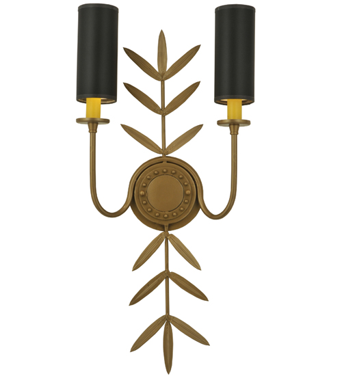 133483 11 in. W Sunflower 2 Light Wall Sconce