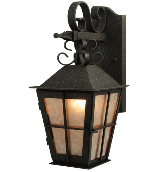 124942 9 in. W Turin Lantern Wall Sconce