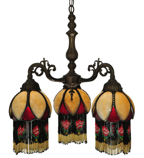 129597 20 in. W Isabella 3 Arm Chandelier