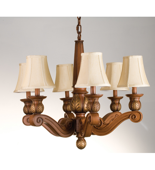 71471 34 in. W Kendall 6 Light Chandelier