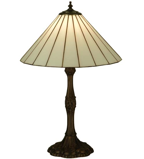 137668 26.5 in. H Duncan White Table Lamp