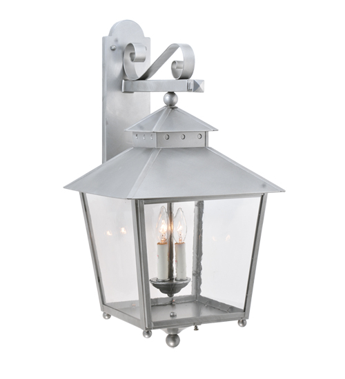 98726 22 in. W Boston Solid Mount Wall Sconce
