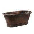 Premier Copper Products BTM72DB 72 in. x 32 in. Oval Tub - Oil-Rubbed Bronze Premier Copper Products BTM72DB 72 in. x 32 in. Oval Tub - Oil-Rubbed Bronze