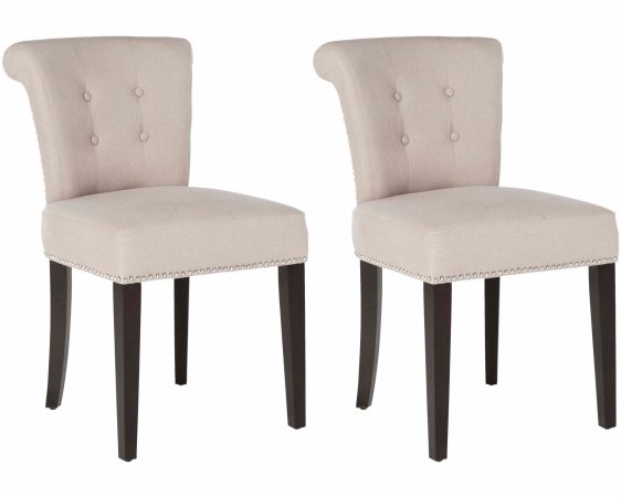 MCR4705B-SET2 Sinclair Ring Chair - Taupe -  Safavieh