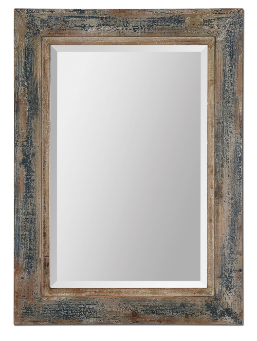 Picture of 212 Main 13829 Bozeman Distressed Blue Mirror
