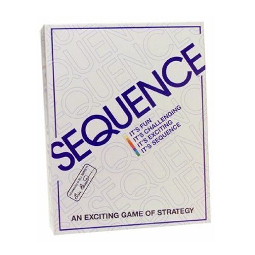 Picture of Brybelly Holdings TJAX-05 Sequence Board Game with 104 Playing Cardss and 50 Crowning Chips