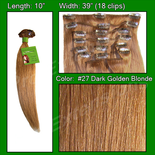 Picture of Brybelly Holdings PRST-10-27 No. 27 Dark Golden Blonde - 10 inch