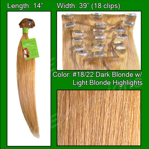 Picture of Brybelly Holdings PRST-14-1822 No. 18-22 Dark Blonde with Light Highlights - 14 inch