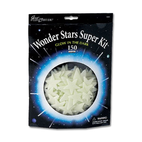 Picture of Brybelly Holdings TUNI-03 Wonder Stars Super Kit - Glow In The Dark 150 Stars