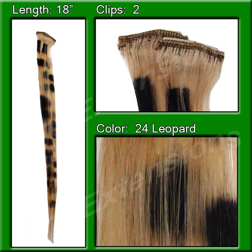 Picture of Brybelly Holdings PRHL-2-24L Blonde Leopard Highlight Streak Pack