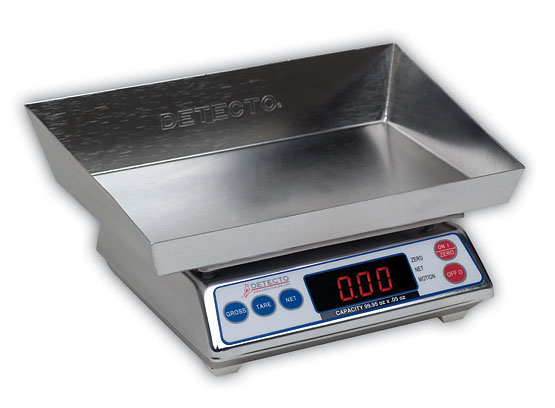 Picture of Cardinal Scale-Detecto AP-4KD Diaper Scale Digital Stainless Steel 4000 G X 1 G