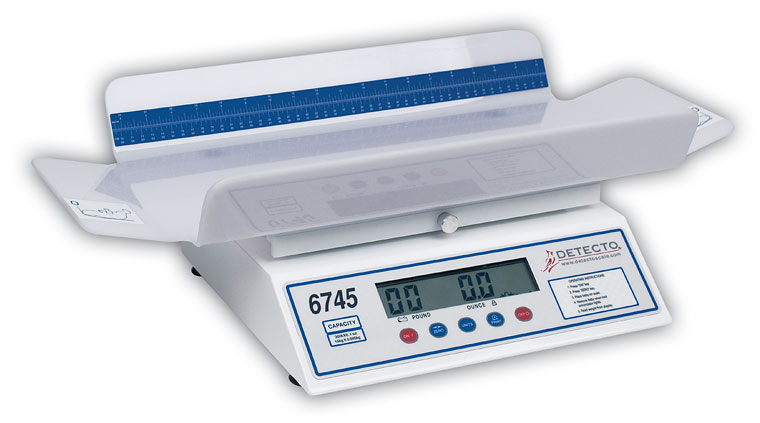 Picture of Cardinal Scale-Detecto 6745 Baby Scale Digital with Printer Output 30 Lb X .1 Oz- 15 Kg X .005 Kg