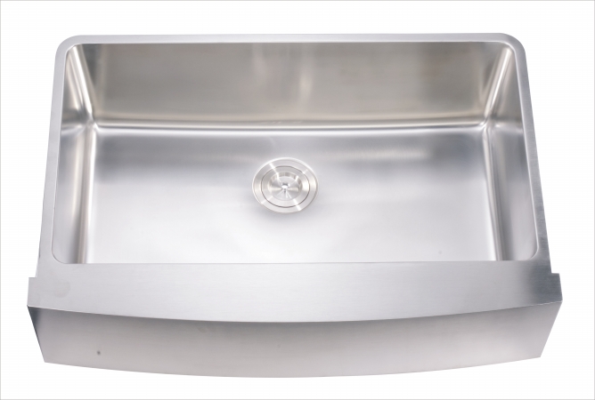 Picture of Dawn Kitchen & Bath DAF3320C 33 in. L Apron Front Sink-Curved - 16 Gauge