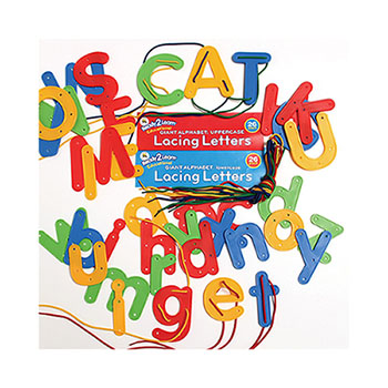 Picture of Center Enterprises CE-6903 Ready2Learn Lacing Letters Set Of Both