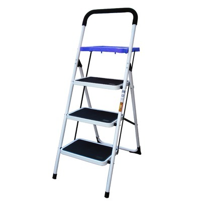 Picture of AmeriHome STL3TBX Three Step Utility Stool With Utility Tray
