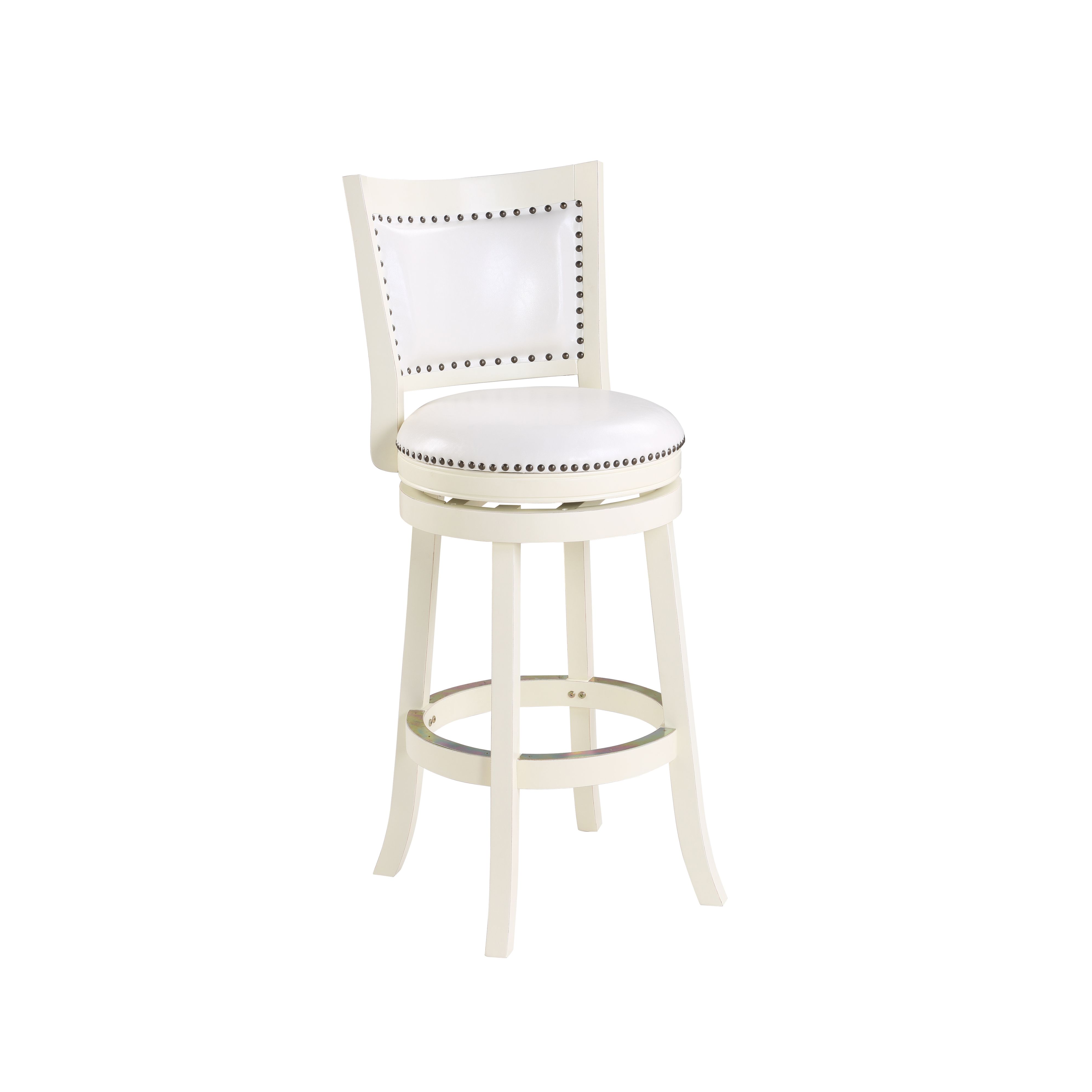 . 29 in. Bristol Swivel Stool - Buttermilk