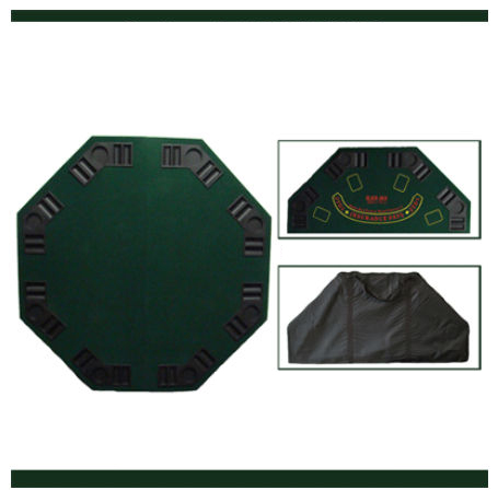 Picture of Brybelly Holdings GPTT-001 Green Octogan poker table top