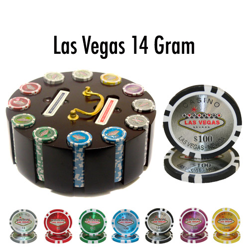 Picture of Brybelly Holdings PCS-0702R 300 Ct - Pre-Packaged - Las Vegas 14 G - Wooden Carousel