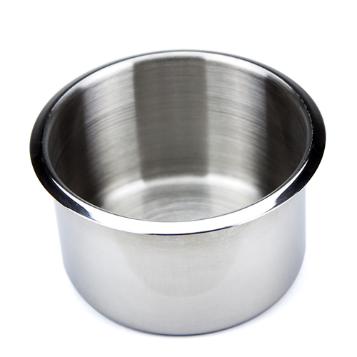 Picture of Brybelly Holdings GCUP-002 Jumbo Stainless Steel Drop in Cup Holder