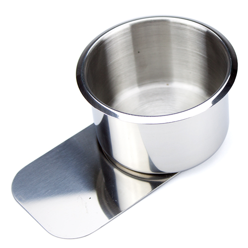 Picture of Brybelly Holdings GCUP-003 Small Stainless Steel Slide Under Cup Holder