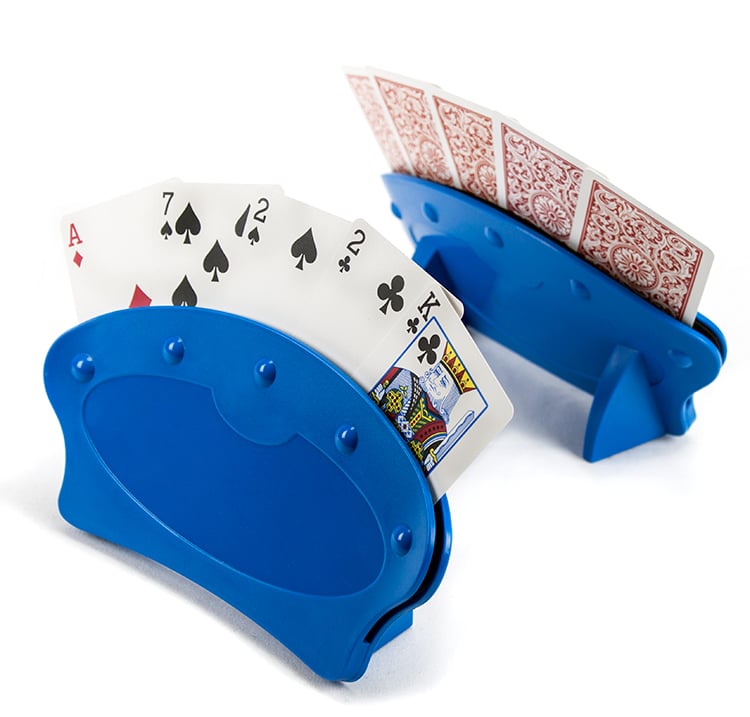 GPLA-002 Set of 2 Hands Free Playing Card Holders -  Brybelly Holdings