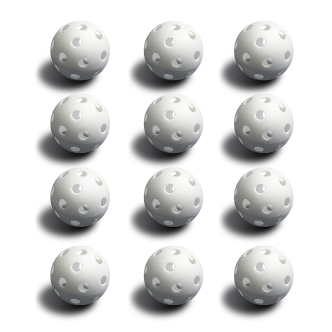 Picture of Brybelly Holdings SWIF-001 12 White Poly Baseballs - Regulation Size
