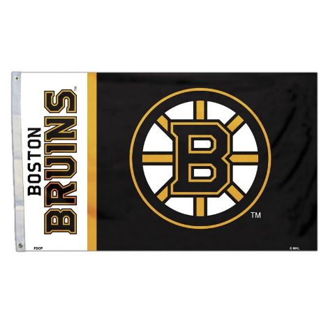Picture of Fremont Die 84208B 3 ft. X 5 ft. Boston Bruins Flag with Grommetts